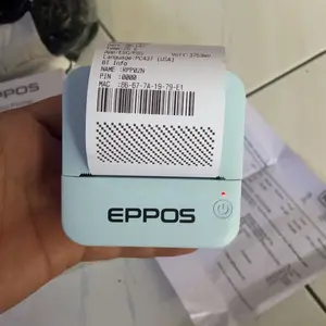 [VERSI BARU] Pocket Mini Printer Bluetooth EPPOS EP5859 [Blue]