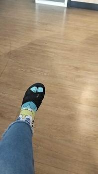 Product Review of THIS IS PEMO - Kaos Kaki Jempol FullPrint Dewasa #002 from B**💞 0