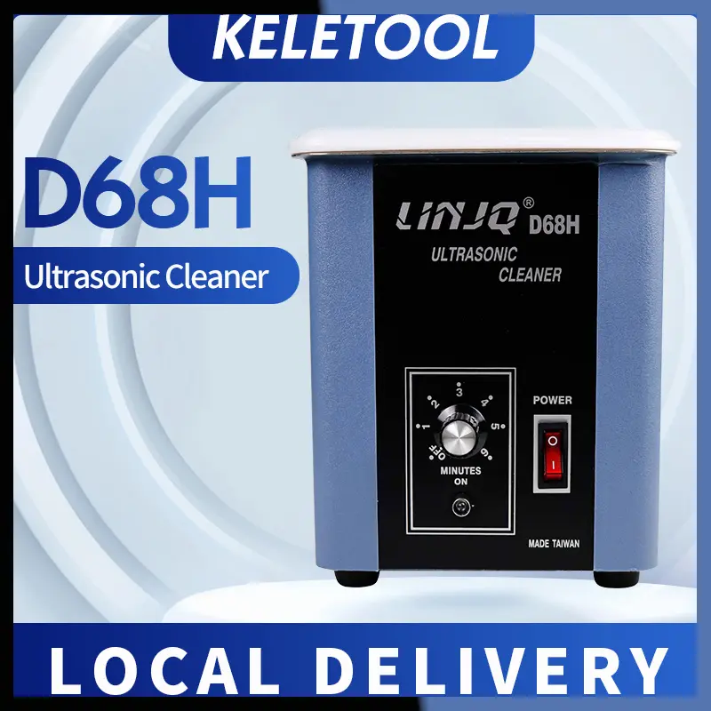 ⚡2L⚡Ultrasonic Cleaner DELTA D68H Mesin Pembersih Ultra Sonic J Profesional Alat Pembersih Perhiasan Emas Perak dll
