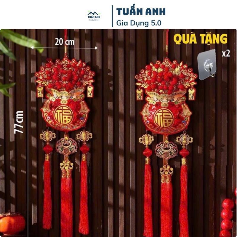    Tặng Móc Treo   Combo 2 Chiếc Dây Treo Trang Trí Tết Túi Đỏ May Mắn Phụ Kiện Trang Trí Nhà Cửa Đón Xuân An Khang  Kèm Móc Treo 