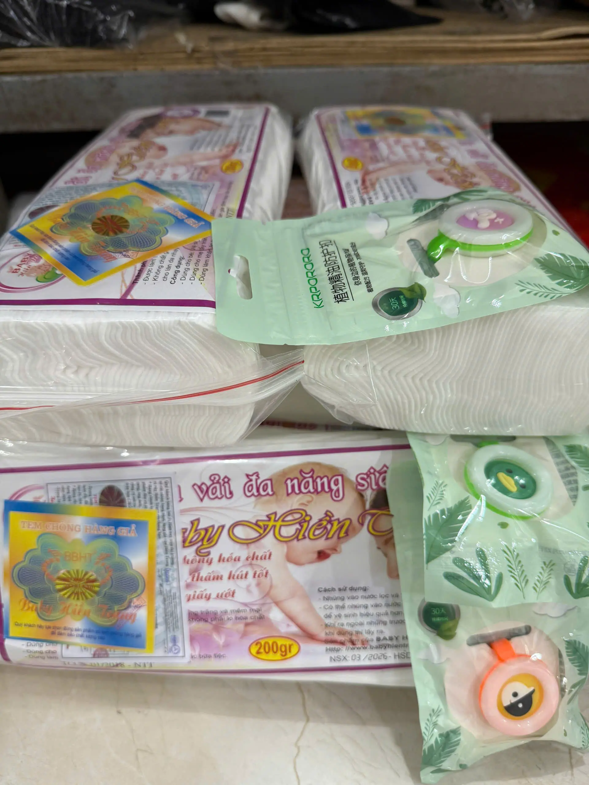 [TẶNG VÒNG ĐUỔI MUỖI] COMBO 10 GÓI KHĂN KHÔ ĐA NĂNG 170G VÀ 200G