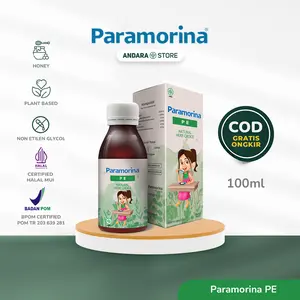 Paramorina PE (Picky Eater) - Madu Herbal Membantu Anak Lahap Makan dan Naik BB | Usia 1 tahun ke atas