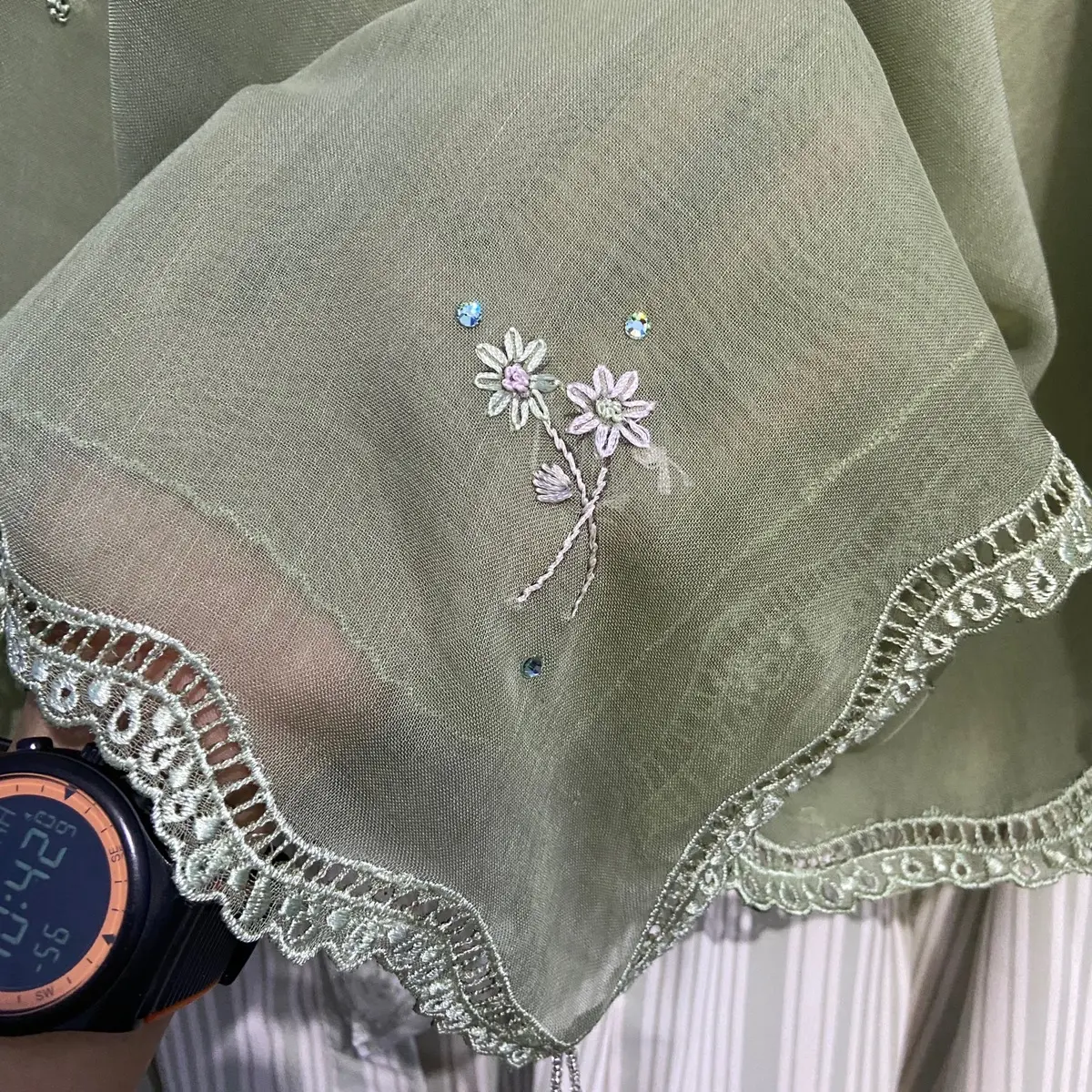 Hijab Paris Premium Alfatehi Sulam bordir