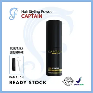CAPTAIN Hair Styling Powder Meningkatkan Volume Rambut