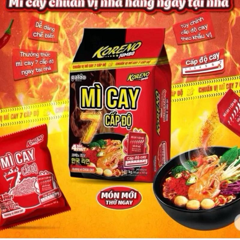 Mì Cay Koreno 7 Cấp Độ : 30 gói