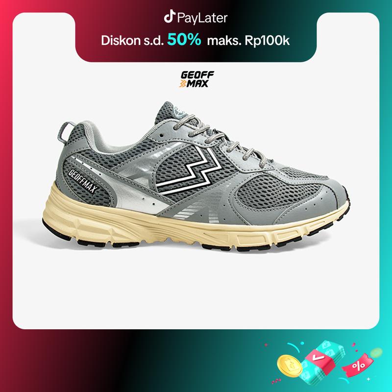 Geoff Max - Robin Racer Warm White | Sepatu Olahraga Pria Wanita Unisex Sport Shoes Running Sneakers Casual 1