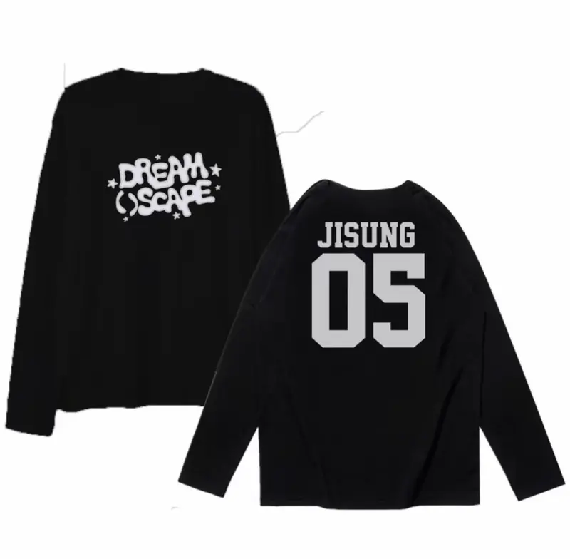 Kaos Lengan Panjang Nct Dream Escape Nama Nomor Atasan Wanita & Pria Kaos Katun Cotton COmbed 30s 1