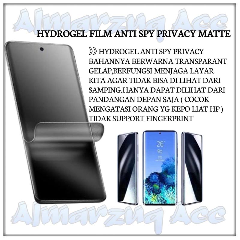 Anti Gores Hydrogel Film Oppo Reno 11 5G Reno 11 Pro Screen Protector HP Full Cover 3