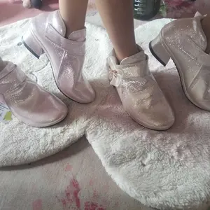 SENSEN Patsy Boots Sepatu Pesta Anak Perempuan Hak 3cm Glossy Size 26-35