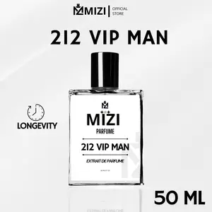 212 Vip Man - Parfum Pria Tahan Lama Aroma Woody, Cool, Maskulin