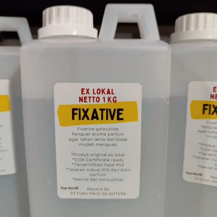 Fixative 1 Kg/VG/Pengikat Parfum/Penguat Parfum- 1 kg