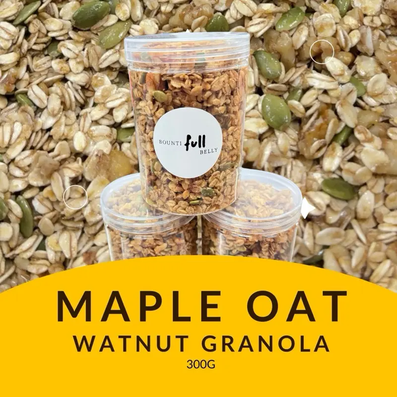 Bountifull Belly - Golden crunch delight granola (Maple oats - TikTok ...