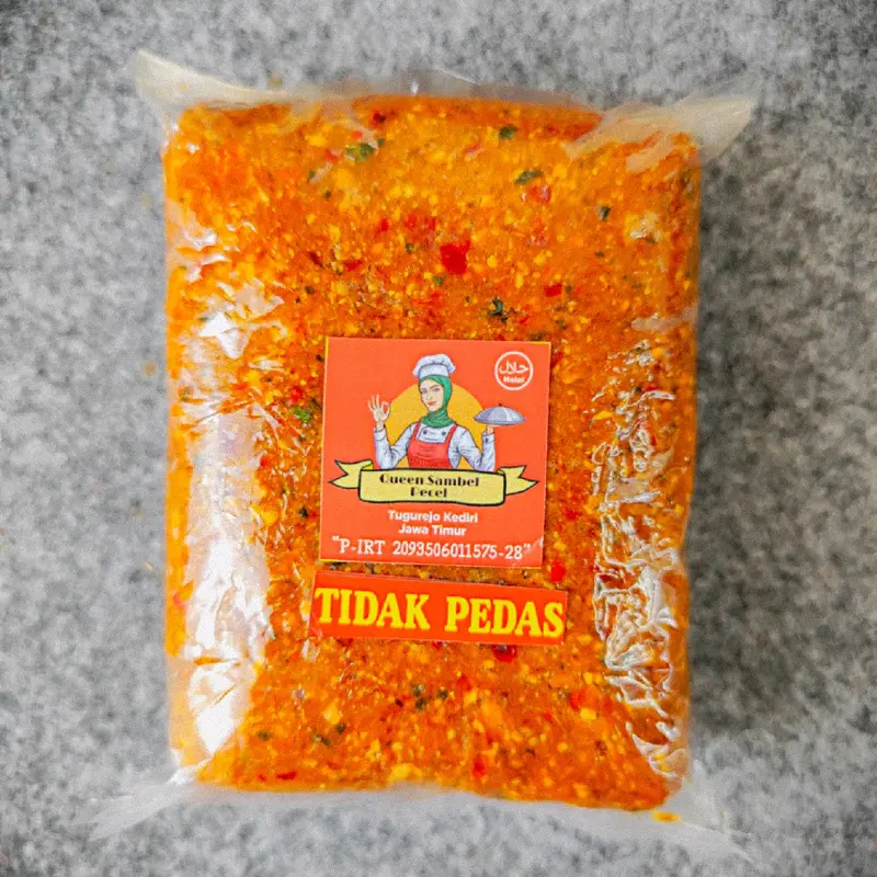 QUEEN SAMBEL PECEL KEDIRI ( BERAT 1 KG) Pedas 3