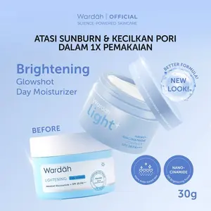 [KEMASAN BARU] Wardah Lightening Day Cream - Pelembab Kulit Kering dengan SPF 30 PA