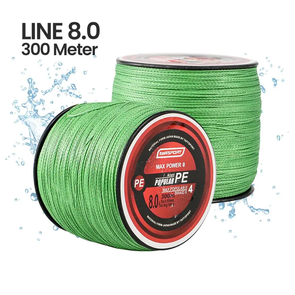 8.0 : 0.500 mm 50 kg Hijau 300 M