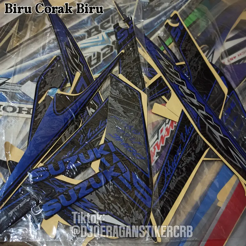 Striping Satria Fu 2012 SE Special Edition Stiker Motor Suzuki Satria Fu F150 2012 Fu Barong Motorcycle 6