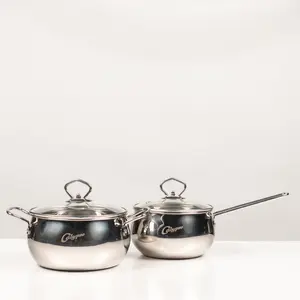 Calypso Panci Set MultiFungsi 2in1 16cm&18cm Stainless Steel