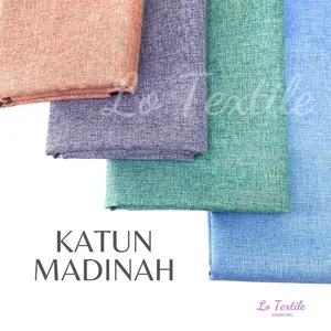 Kain Madinah Fodu 0.5 Meter - Bahan Katun Madina Meteran Benang
