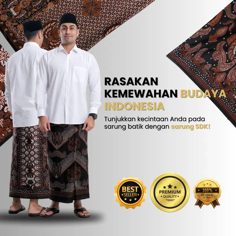Tentrem Sarung Batik Premium  SDK series 6