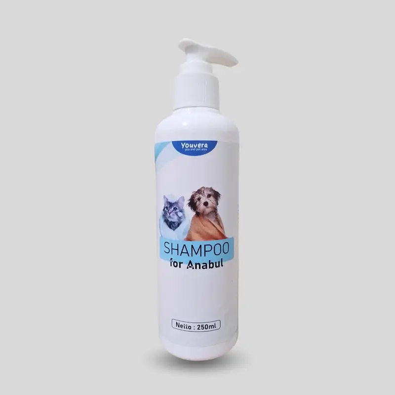 Shampoo Kucing Anjing Anti Jamur Dan Kutu Sampo Kucing Bulu Halus Dan Lebat Shampo Kucing Anti Bakteri 250ml - Youvera 2