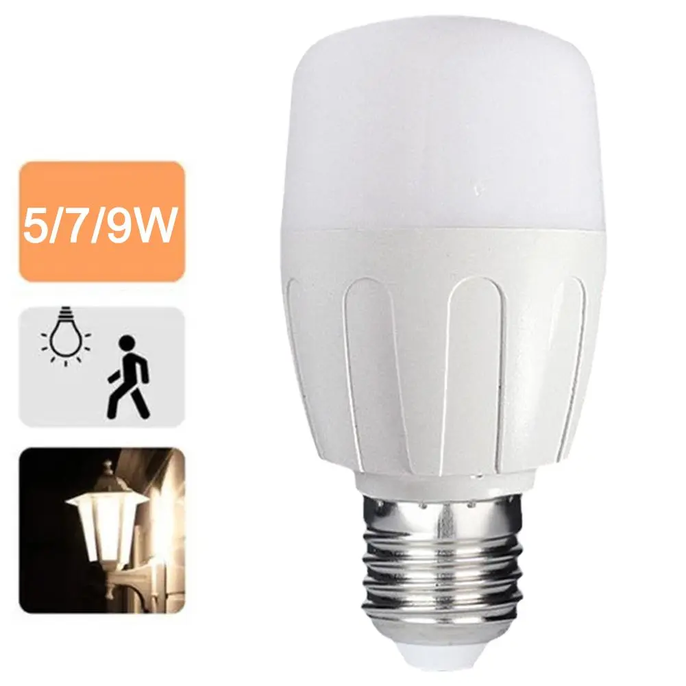 Radar Sensor Light Led Bulb Motion Activated Light LED Light Outdoor 220V R4C7