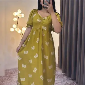 Daster Allya Bahan Rayon Busui Friendly Nyaman Di Gunakan