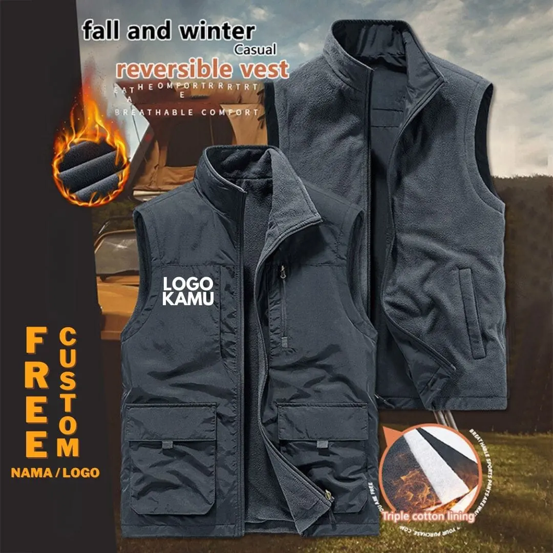 Larisko Rompi Jasper 2 IN1 WaterProof & Windproof Bolak Balik