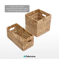 Gambar Dekoruma KINOKO Kotak Penyimpanan / Storage Serbaguna 40x18x18 cm dari Dekoruma Official Store Kab. Bekasi 5 Tokopedia