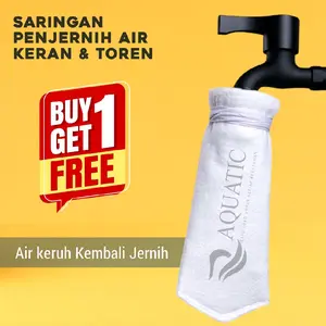 PROMO BELI 1 GRATIS 1 Filter kain saringan penjernih air keran AIR KERUH JADI BENING