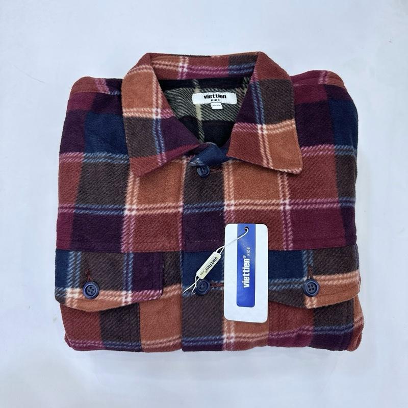 VIỆT TIẾN XẢ KHO Áo Khoác và Sơ Mi Nỉ Bông Cho Bé Trai và Bé Gái Kids Chất Liệu poly Mềm Mại và Ấm Áp
