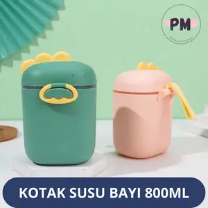 (BPA FREEE) KOTAK SUSU BUBUK BAYI BESAR 800ML / WADAH KONTAINER STORAGE MILK POWDER
