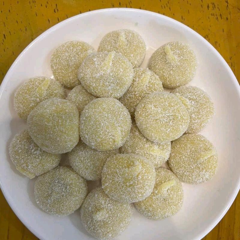  Bánh Dẻo Mochi Nhân Dừa Sầu Riêng Mềm Dẻo Đậm Vị Sầu Riêng 