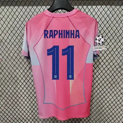 Raphinha 11 バルセロナ✕トラビス コラボ 半袖 シャツ Raphinha
