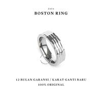Gambar Zafa Cincin Stainless Steel Pria Anti Karat 6mm - Boston - Silver, 8 dari Zafa Aksesoris Kota Depok 2 Tokopedia