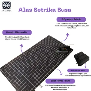 Alas Setrika Tebal 3cm 100x50 – Anti Gosong & Anti Licin