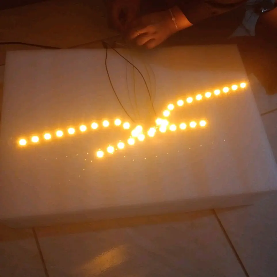 lampu Patriot ORI tanpa kerangka 24volt sepasang