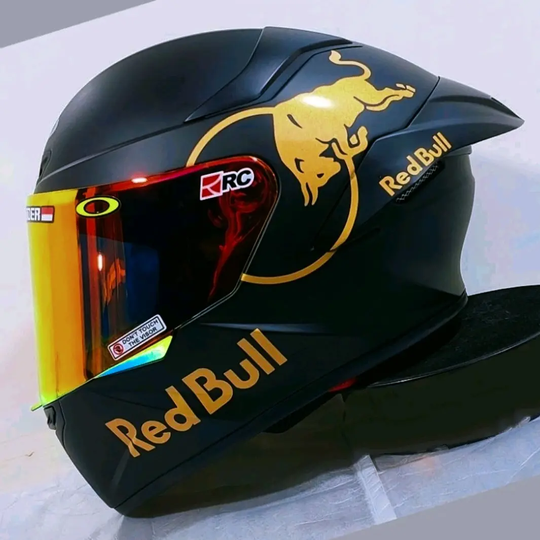 helm TT-course MLA solid blek dop rtbul