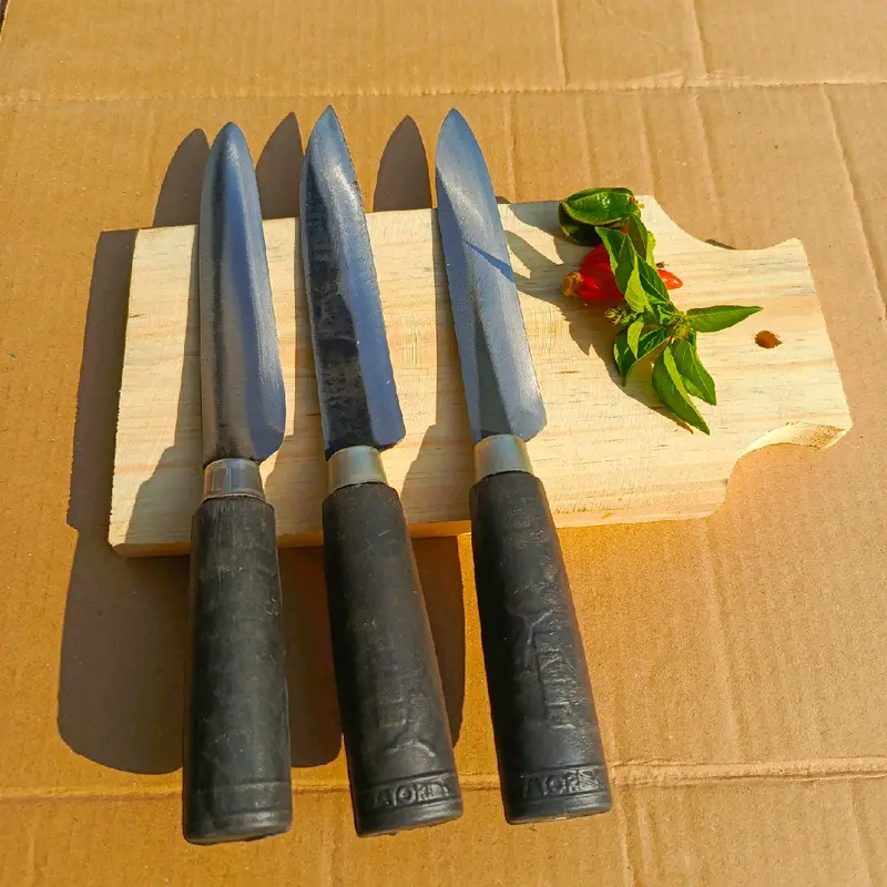 paket hemat 3pcs pisau baja hss pisau potong pisau dapur Kitchenware 5