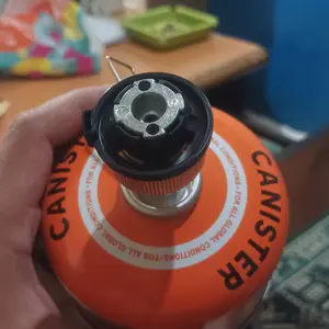 Dhaulagiri Refillable Gas Canister 230gr – Tabung Kosong Camping Portable Isobutane Propane Type Screw