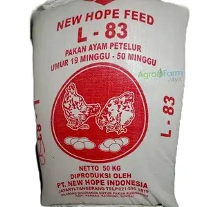 New Hope Feed L-83 Pakan Ayam Petelur Umur 19-50 Minggu 50 KG Diproduksi Oleh PT New Hope Indonesia
