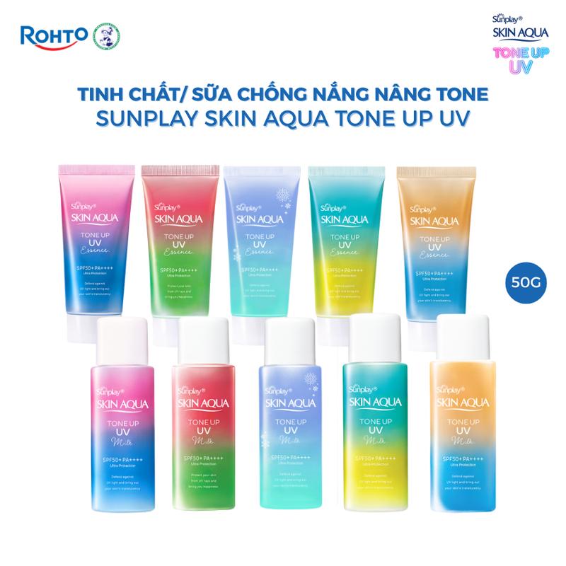 Tinh chất Sữa chống nắng hiệu chỉnh sắc da Sunplay Skin Aqua Tone Up UV 50g Tùy chọn