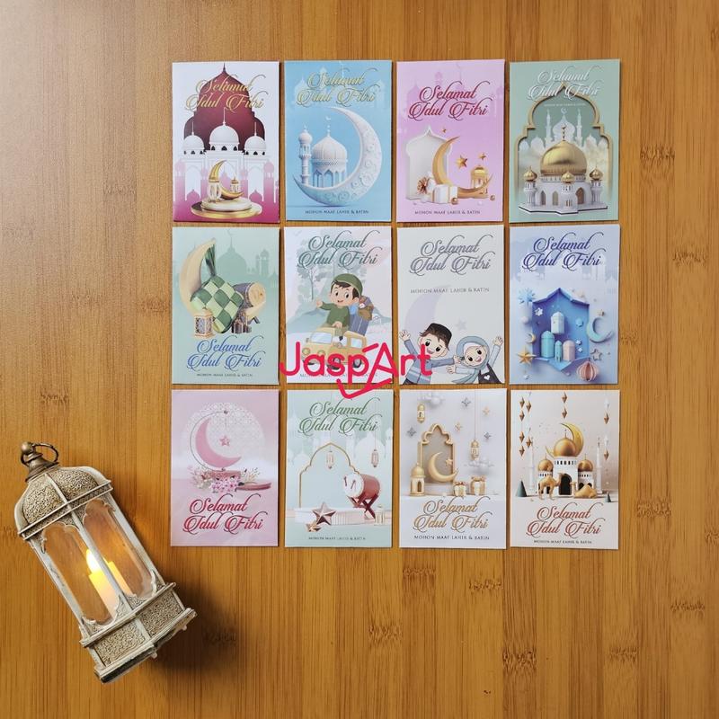 AMPLOP LEBARAN MIX RANDOM IDUL FITRI ANGPAO LEBARAN IDUL FITRI MURAH READY STOCK UKURAN MEDIUM ISI 50 5