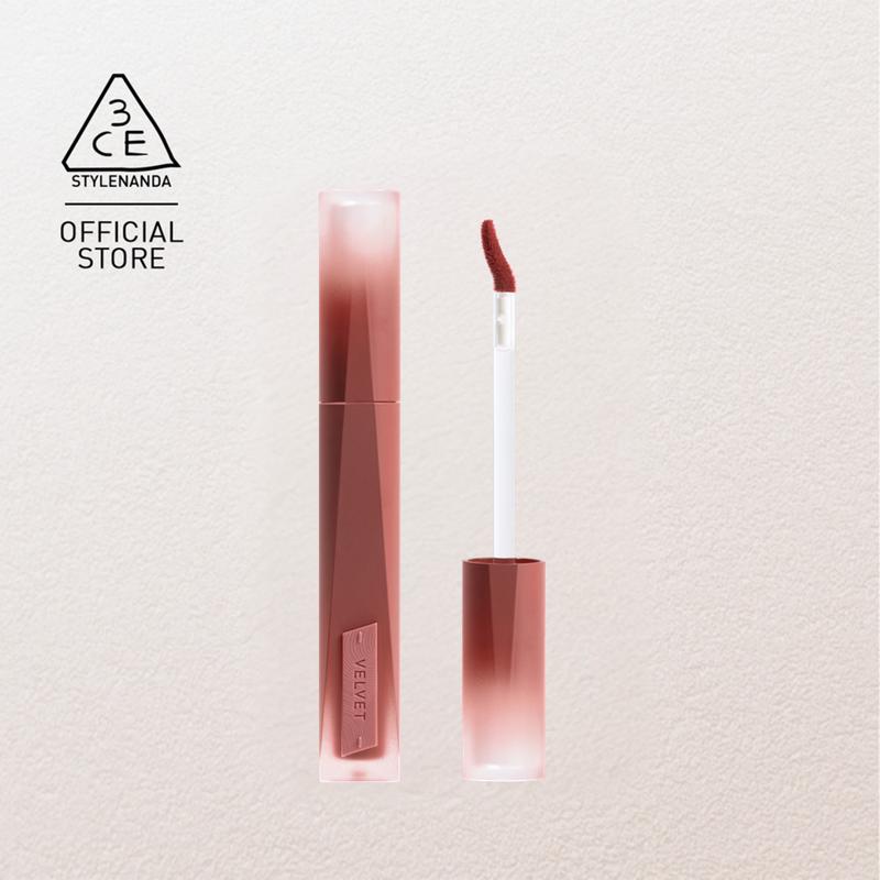 3CE x Hannah -[MỚI - ĐỘC QUYỀN TIKTOKSHOP] Son kem nhung mịn 3CE Velvet Plush 4g
