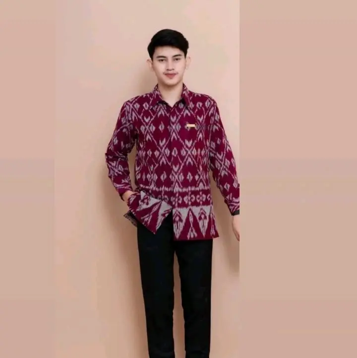 KEMEJA PANJANG MERAH