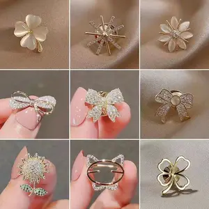KYUBE - BROS PIN FASHION WANITA TANPA KANCING DAPAT DILEPAS PREMIUM QUALITY