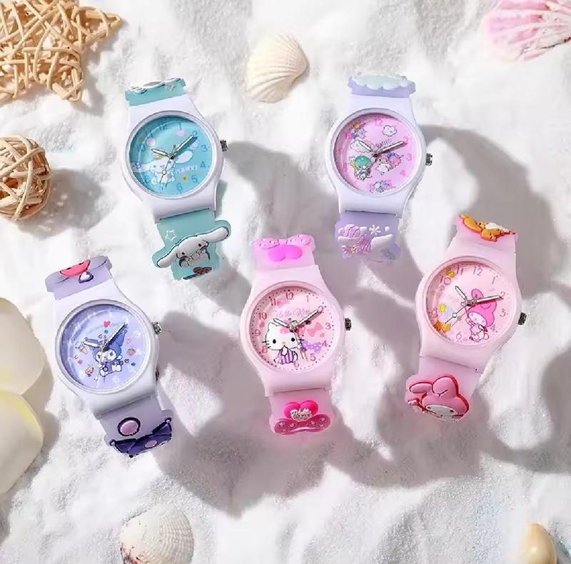 Product Introduction of Jam Tangan Anak Lucu Gelang Cinamorol Jam Tangan Karakter 3D Hello Kitty Kuromi Melody Mainan Anak 31