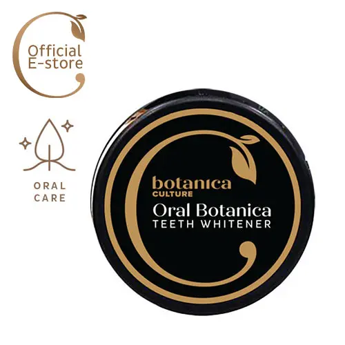 Oral Botanica Organic Teeth Whitener 7g - Whitening, Sensitive teeth - Charcoal Toothpaste