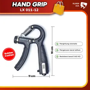 SPEEDS Handgrip Coating Rubber 5-60kg Hand Grip Hand Strengthener Knob Alat Latihan Tangan Portabel 011-12