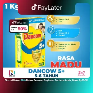 Dancow 5+ Madu 1 Kg Kemasan Baru