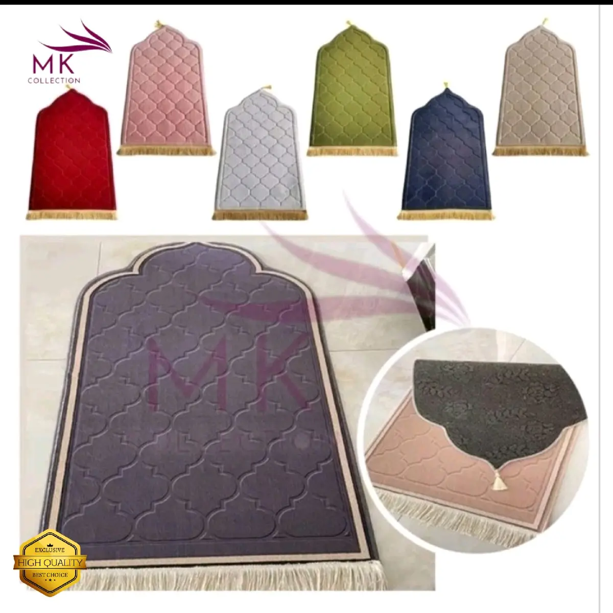 Sejadah Kubah Sejadah Gebu Sejadah Mehrab Size Dewasa 70×110